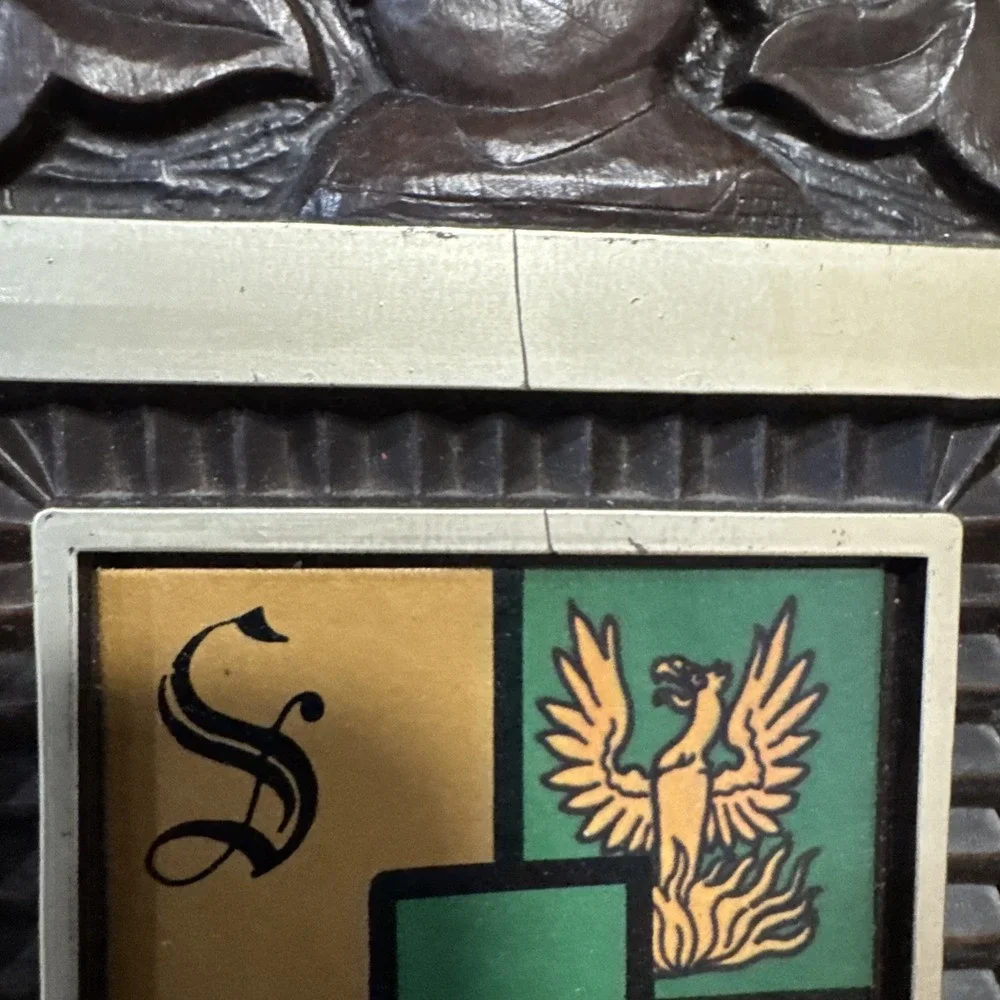 Vintage Sypien Coat of Arms Crest Wall Plaque Framed 17x14 Heraldic Shield Sword